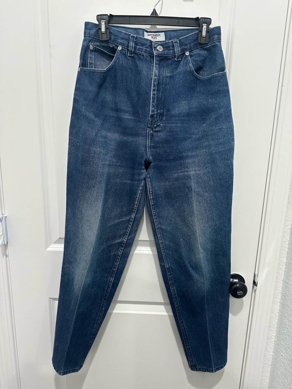 Vintage 90s Northwest Blue Women’s High Rise Blue Denim Jeans Mom Jeans